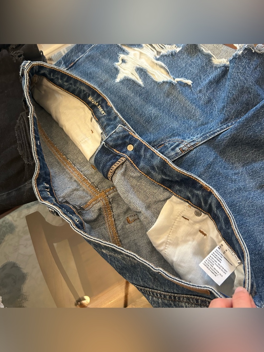 American Eagle denim shorts (lot of 3) sz. 16-18 - Picture 8 of 10